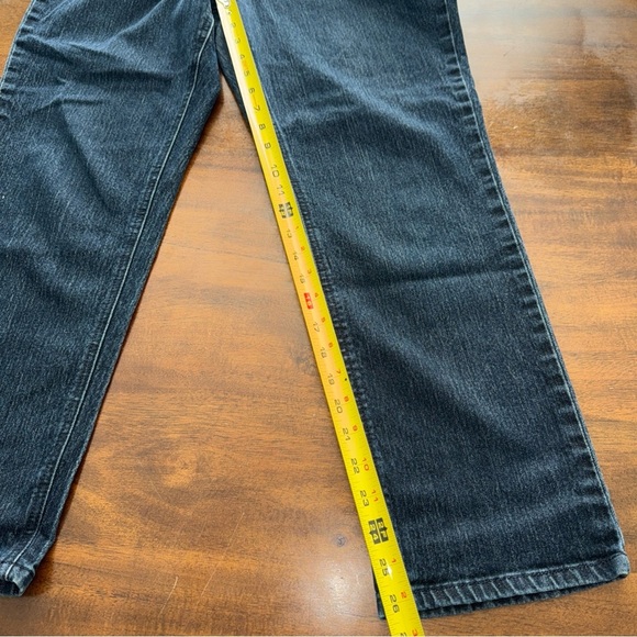 Jones New York Womens Dark Wash Denim Sutton Straight Blue Jeans 16P Petite - Picture 7 of 8